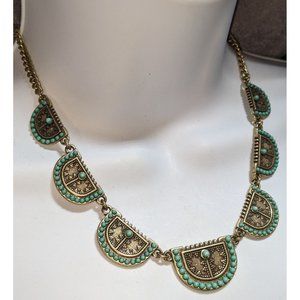 Lucky Brand Southwestern Tablet Necklace